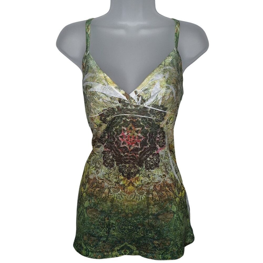 Vintage Y2K Babydoll Fairy Grunge Tank Top M Goblin Whimsy Forest Mori Kei Boho